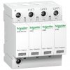 Schneider Electric Ogranicznik przepięć Acti9 iPRD20-T2-3N 3+1-biegunowy Typ2 20 kA, A9L20600